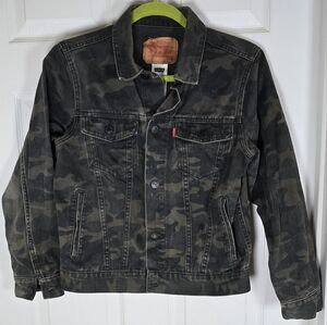Levi's Camoflage Kids‎ Jean Jacket 12-13